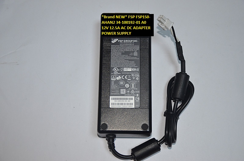 *Brand NEW* FSP FSP150-AHAN2 12V 12.5A AC DC ADAPTER 34-100192-01 A0 POWER SUPPLY